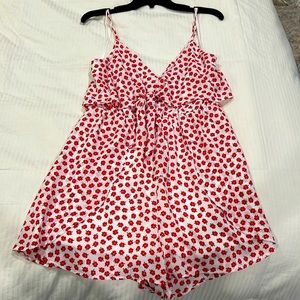 Cute flower romper